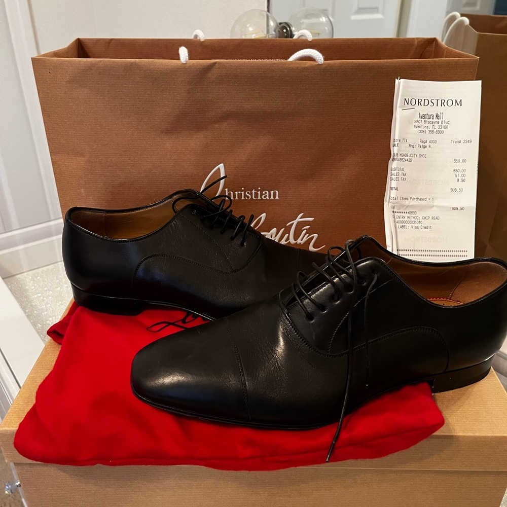 EUC Christian Louboutin Mens Dress Shoes